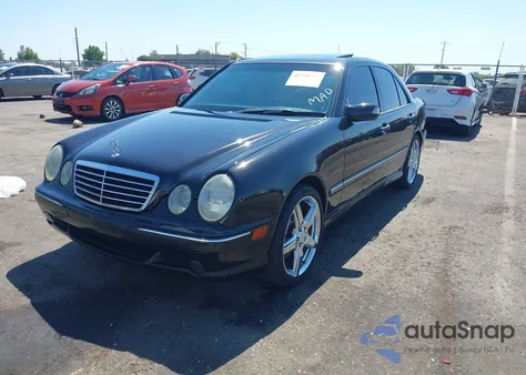 2001 Mercedes-Benz E 55 Amg z USA, uszkodzony, nr VIN WDBJF74J61B336920